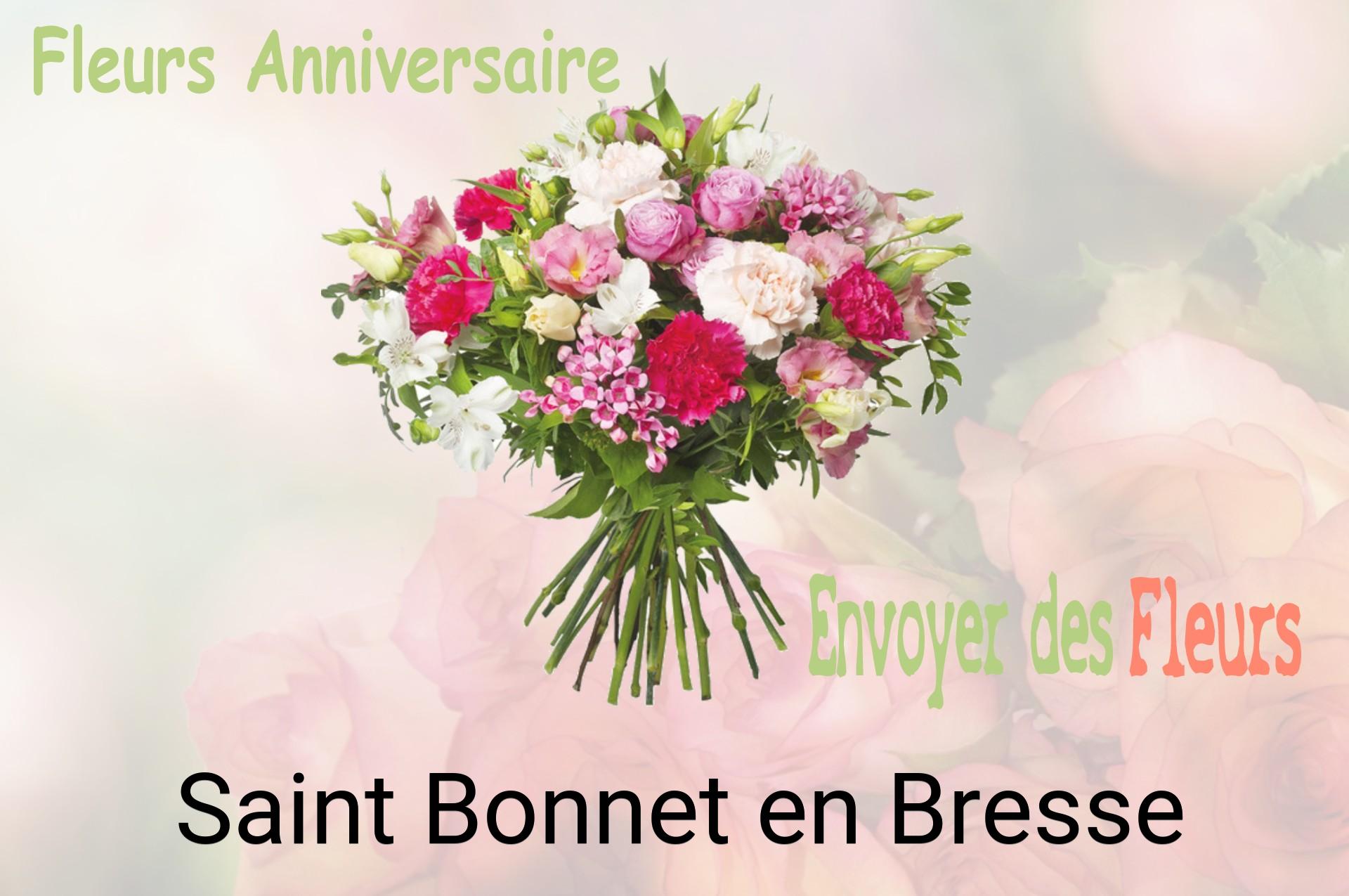 Bouquet de fleurs d’anniversaire livré à Saint-Bonnet-en-Bresse